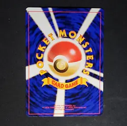 1997 Light Played Pokemon Dark Rapidash No. 078 Team Rocket Japanese - Image 2