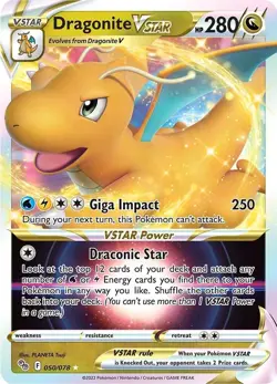 Pokemon GO #050/078 Dragonite VSTAR - Image 1