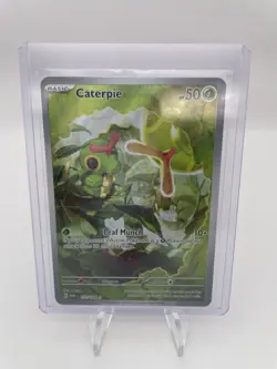 Caterpie - NM - 2023 Pokemon Scarlet & Violet 151 - Illustration Rare - #172 - Image 3