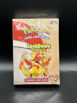Pokemon TCG - LockDown Theme Deck - Fossil - 1999 - Factory Sealed - WOTC - Image 1