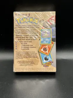 Pokemon TCG - LockDown Theme Deck - Fossil - 1999 - Factory Sealed - WOTC - Image 2
