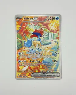 Keldeo ex 167/086 - White Flare Pokemon Special Illustration Rare NM Pokemon TCG - Image 1