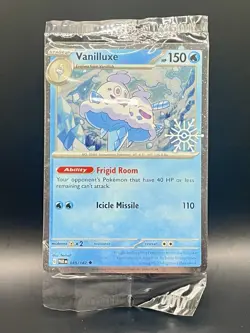 Vanilluxe 045/182 [Sealed + Stamp + Swirl] Cosmos Holo Rare Pokemon TCG NM/M - Image 1
