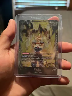 Dragon Ball Super Card Game Vegito Saiyan/Potara Promo Card - Image 1