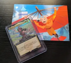 SDCC 2025 Magic The Gathering X Avatar Katara The Fearless Promo Card IN HAND - Image 1
