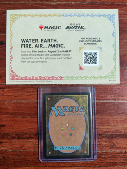 SDCC 2025 Magic The Gathering X Avatar Katara The Fearless Promo Card IN HAND - Image 4