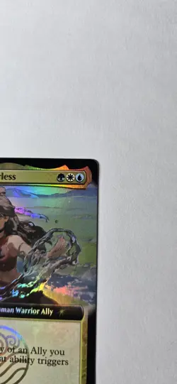 SDCC 2025 Magic The Gathering X Avatar Katara The Fearless Promo Card IN HAND - Image 4