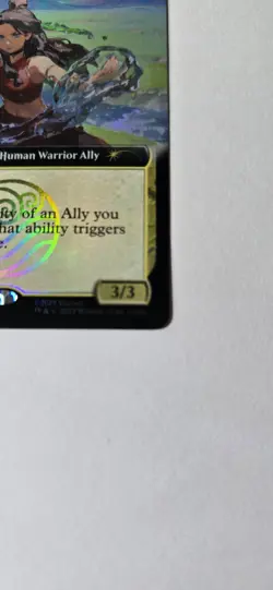 SDCC 2025 Magic The Gathering X Avatar Katara The Fearless Promo Card IN HAND - Image 5
