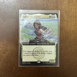 SDCC 2025 Magic The Gathering X Avatar Katara The Fearless Promo Card IN HAND - Image 1