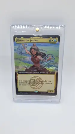 SDCC 2025 Magic The Gathering X Avatar Katara The Fearless & Magnetic Hard Case - Image 1