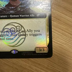 SDCC 2025 Magic The Gathering X Avatar Katara The Fearless Promo Card IN HAND - Image 5