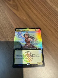 SDCC 2025 Magic The Gathering X Avatar Katara The Fearless Promo Card IN HAND - Image 2