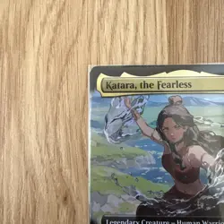 SDCC 2025 Magic The Gathering X Avatar Katara The Fearless Promo Card IN HAND - Image 2