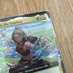 SDCC 2025 Magic The Gathering X Avatar Katara The Fearless Promo Card IN HAND - Image 3