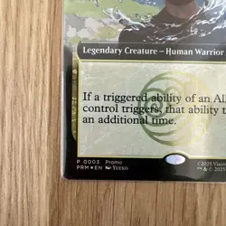SDCC 2025 Magic The Gathering X Avatar Katara The Fearless Promo Card IN HAND - Image 4