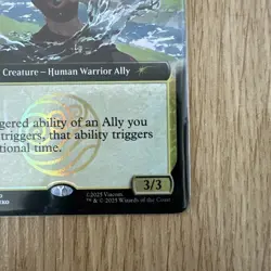 SDCC 2025 Magic The Gathering X Avatar Katara The Fearless Promo Card IN HAND - Image 5