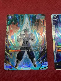 Dragon Ball Fusion World SCR Vegito Parallel 2-Card Set FB02-129 FB02-139 NM - Image 3