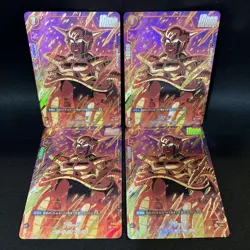 Dragon Ball Fusion World Frieza Parallel FS04-11 4-Card Set NM - Image 1