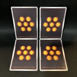 Dragon Ball Fusion World Frieza Parallel FS04-11 4-Card Set NM - Image 2