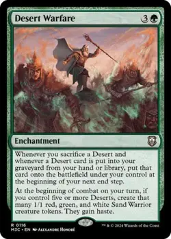 Desert Warfare - Light Play MTG Commander: Modern Horizons 3 - Image 1