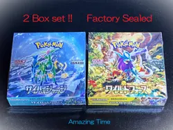 Pokemon Card Booster Box Wild Force & Cyber Judge sv5K sv5M w/shrink japanese - Image 1