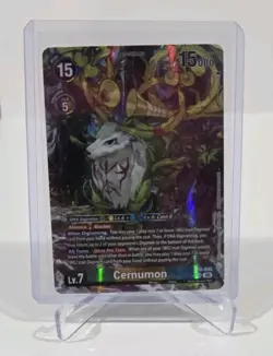 Digimon Card Game Cernumon Alternate Art EX9-045 SR Versus Monsters - Image 1