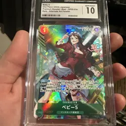 Baby 5 (Alt Art) OP05-034 Rare ONE PIECE Card The Best PRB-01 Japanese CGC 10 🔥 - Image 1