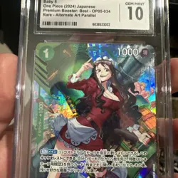 Baby 5 (Alt Art) OP05-034 Rare ONE PIECE Card The Best PRB-01 Japanese CGC 10 🔥 - Image 4