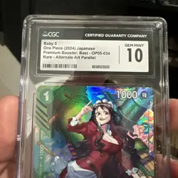 Baby 5 (Alt Art) OP05-034 Rare ONE PIECE Card The Best PRB-01 Japanese CGC 10 🔥 - Image 5