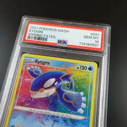 PSA 10 Kyogre 021/072 Shining Fates Amazing Rare Holo Graded Pokemon Card - Image 2