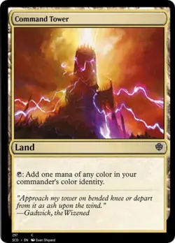 Command Tower - Light Play MTG Commander 2022 Starter Decks - Image 1