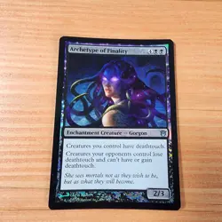 MTG - Archetype of Finality Foil, BNG Born of the Gods 58/165 2014 - Image 1