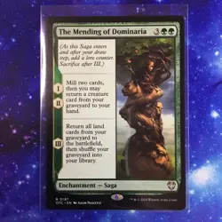 The Mending of Dominaria 0197 Non Foil Rare Outlaws of Thunder Junction MTG NM - Image 1