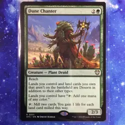Dune Chanter 0031 Non Foil Rare Outlaws of Thunder Junction MTG Near Mint - Image 1