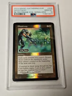 Magic MTG - Ghostway RVR #308 Serial 226/500 PSA 10 Ravnica Remastered - Image 1