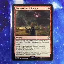 Embrace the Unknown 0028 Non Foil Rare Outlaws of Thunder Junction MTG Near Mint - Image 1