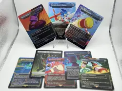 FOIL - MTG Secret Lair x Sonic: Turbo Gear Rainbow W/ Bonus (Opened) - Image 1