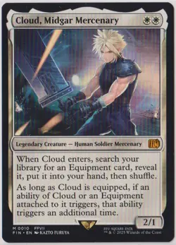 MTG Cloud, Midgar Mercenary Final Fantasy Regular - Image 1