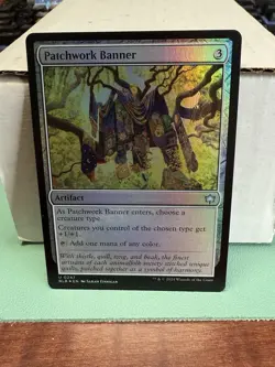 MTG Patchwork Banner #0247 Foil Uncommon Bloomburrow (BLB) - Image 1