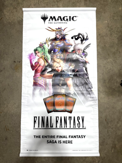 MTG Magic the Gathering Final Fantasy WPN Vinyl Banner Sign 28" x 48" - Image 2