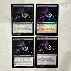 Magic the Gathering MTG Hopeless Nightmare Play 2 Foil 2 Reg Play Set Of 4 Cards - Image 1