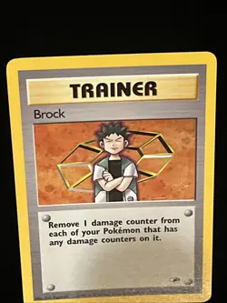 Brock 15/132 *1st Edition* Holo Rare Trainer 2000 Pokemon Gym Challenge - Image 3