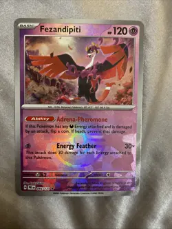 Pokemon TCG - Fezandipiti 045/131 Poke Ball Reverse Holo Prismatic Evolutions NM - Image 1