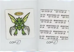 Scyther (Set 15) Japanese Daiichi Pokemon Bread Deco Chara Stickers 1998 0q9m - Image 3