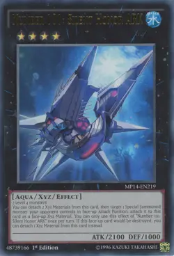 Yugioh Number 101: Silent Honor Ark MP14-EN219 Ultra Rare 1st Edition NM - Image 1