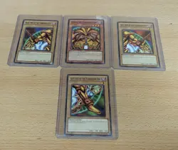 YuGiOh Duelist League Purple Promos DL11-EN003 to EN006 Exodia Forbidden One NM - Image 1