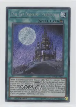 Evil Eye Domain - Pareidolia (SE) 1st Ed. YuGiOh The Infinity Chasers 1z4 - Image 1