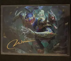 Shadow, Mysterious Assassin (Gold Stamped Art Series) #26/53 Final Fantasy MTG - Image 1