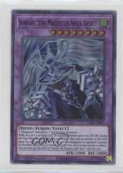 Aiwass the Magistus Spell Spirit (SR) 1st Ed. YuGiOh Genesis Impact 07pa - Image 1