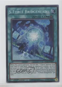 S-Force Bridgehead (SE) 1st Ed. YuGiOh Blazing Vortex #BLVO-EN057 1z4 - Image 1